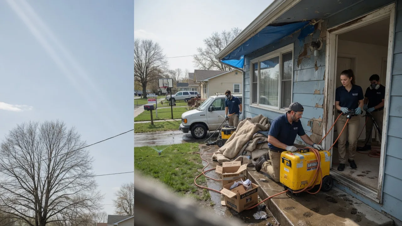 Basement Flood Cleanup in Defiance, OH near me